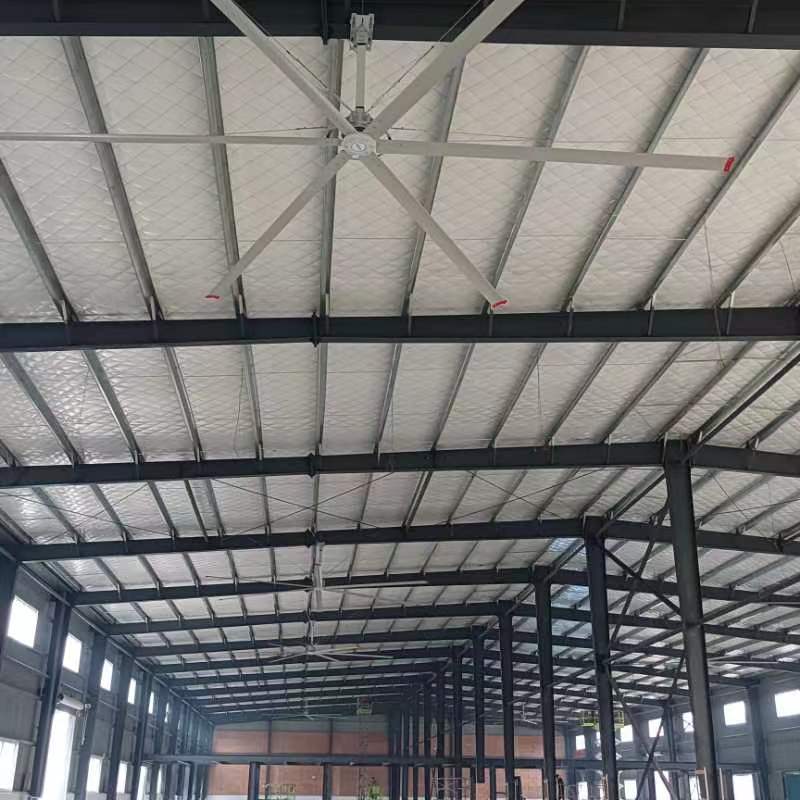 廠房降溫通風工業(yè)大風扇怎樣看效果好？這三個關鍵點重要